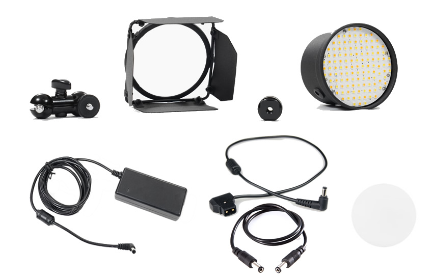 LED120B Full Kit w 2h Batt