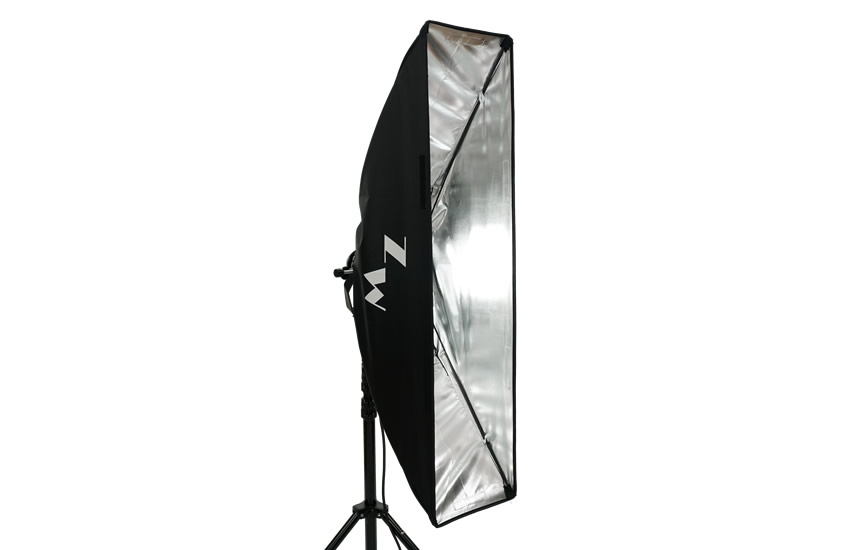 Softbox 30x120cm w Grids 240mm